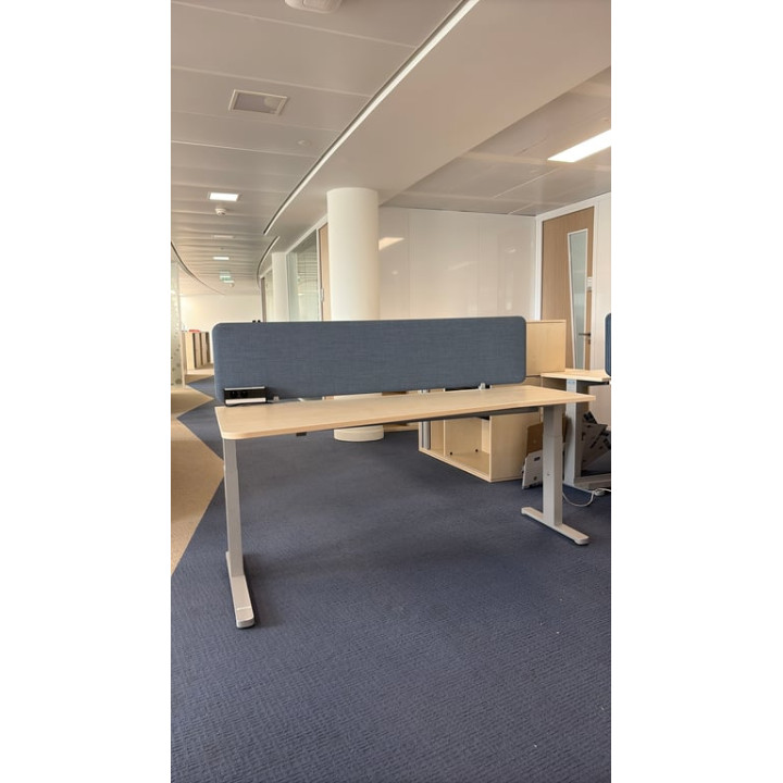 Bureau réglable 180x80 Haworth - Court à droite