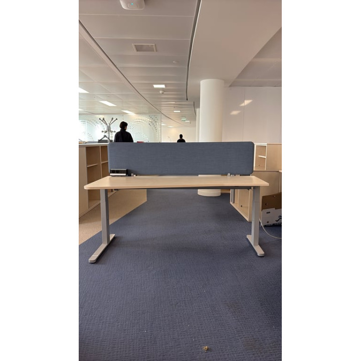 Bureau réglable 180x80 Haworth - Court à droite