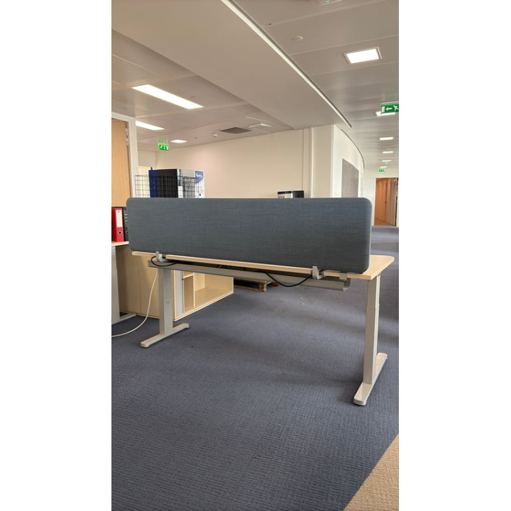 Bureau réglable 180x80 Haworth - Court à droite