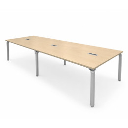 Table de réunion rectangulaire Haworth 420x140