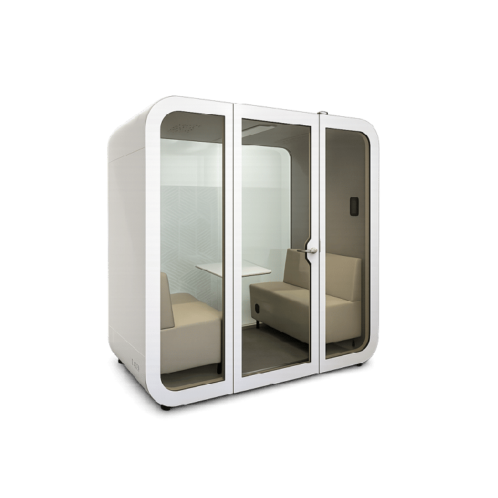 Cabine acoustique 4 places QuietOffice Quattro