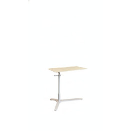 Table réglable blanche Haworth Maria