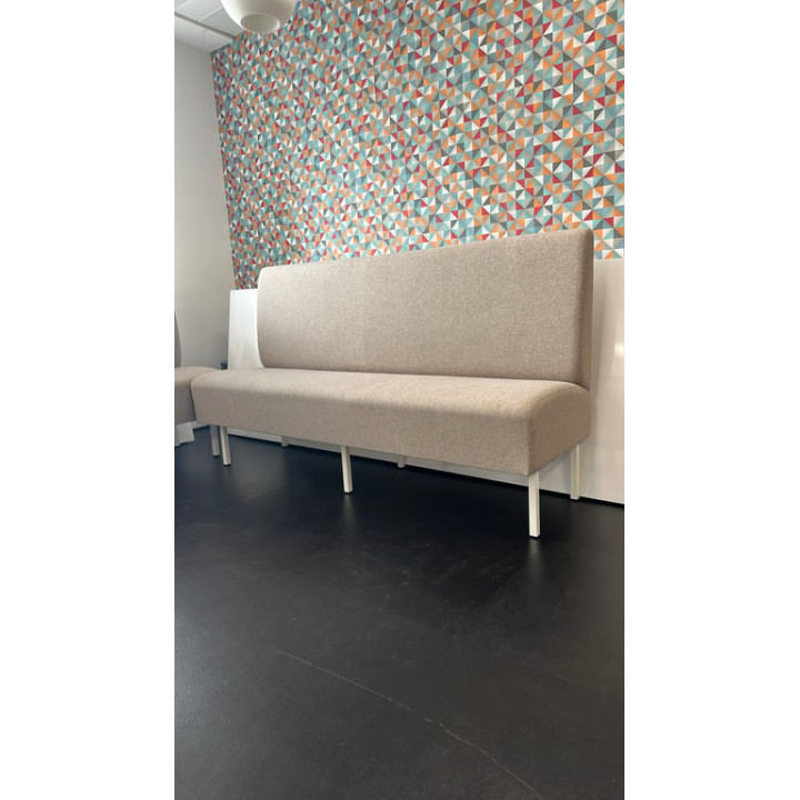 Canapé rectangulaire tissu
