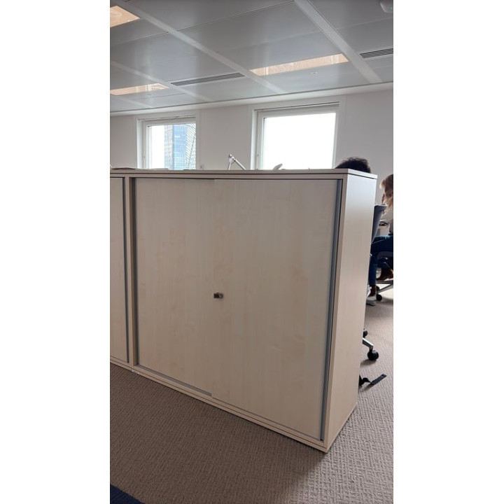 Armoire basse coulissante