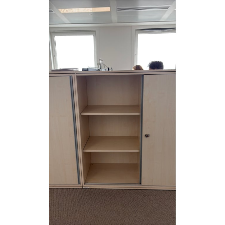 Armoire basse coulissante