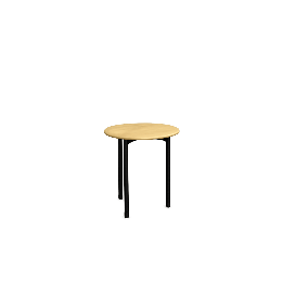 Table basse ronde bois et métal