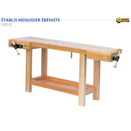 Etablis Menisier Ebéniste avec presse avant horizontale grand modèle
