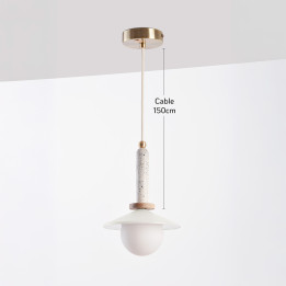 Suspension Aurore Chêne clair