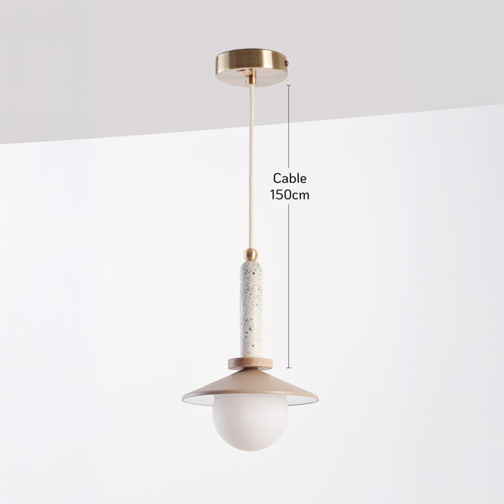 Suspension Aurore Chêne clair