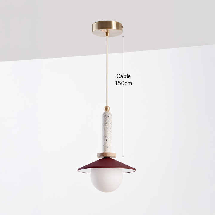 Suspension Aurore Chêne clair