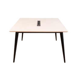 Bench 2 places Orex - 120 x 120 - Plateau blanc