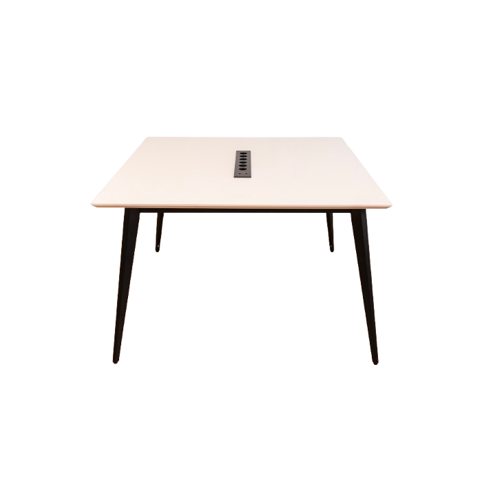 Bench 2 places Orex - 120 x 120 - Plateau blanc