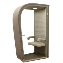 Cabine acoustique Solo grise
