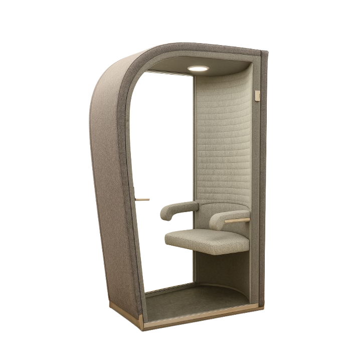 Cabine acoustique Solo grise