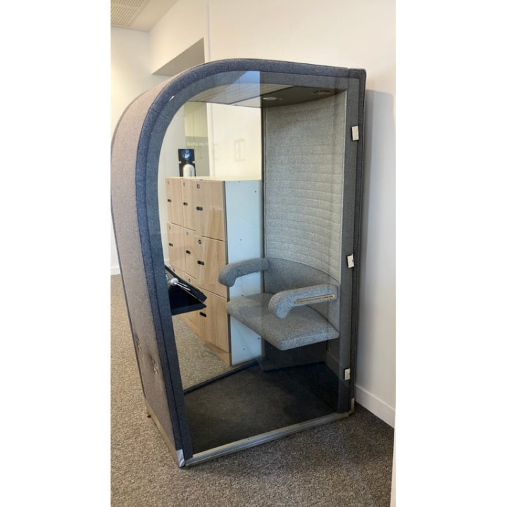 Cabine acoustique Solo grise