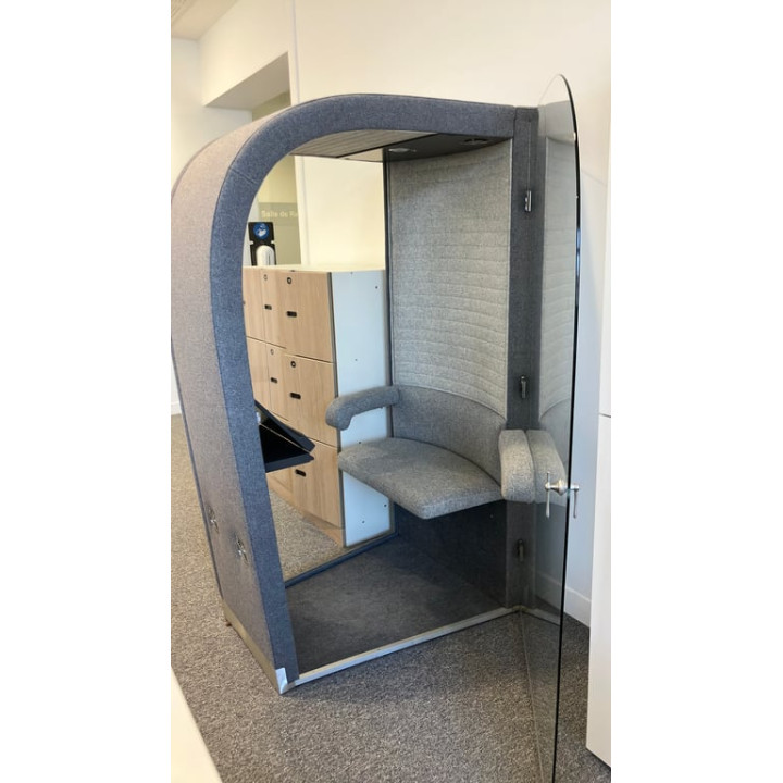 Cabine acoustique Solo grise