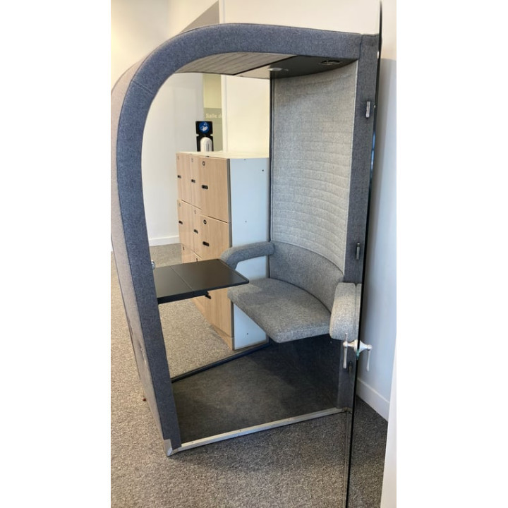 Cabine acoustique Solo grise