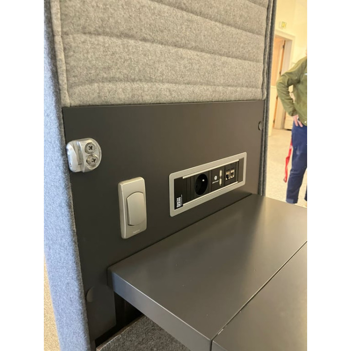 Cabine acoustique Solo grise