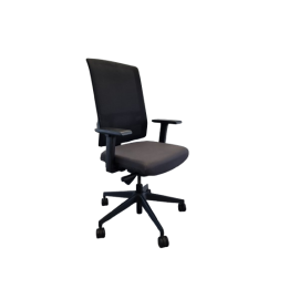 Fauteuil de bureau en résille, piètement étoile