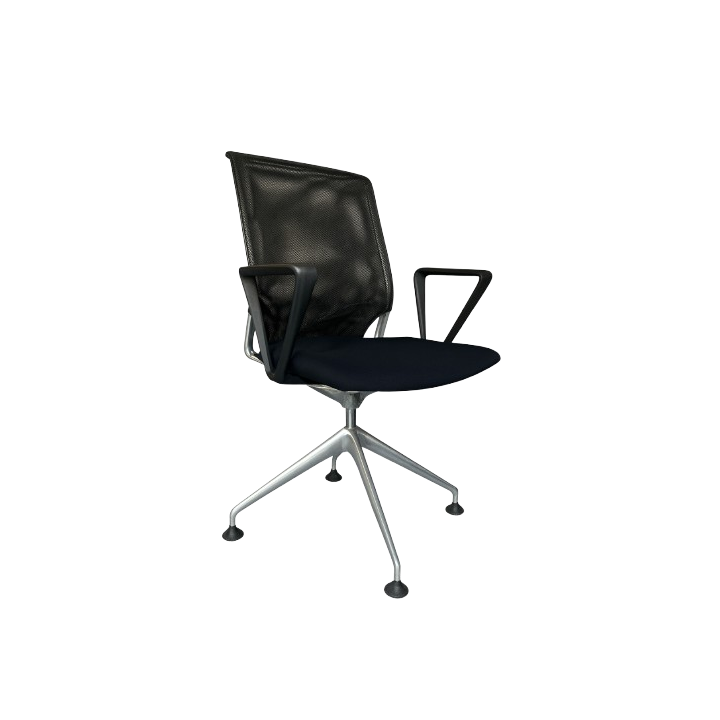 Fauteuil de bureau avec rotation assise et dossier en résille