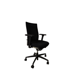 Fauteuil de bureau avec roulettes et rotation de l'assise