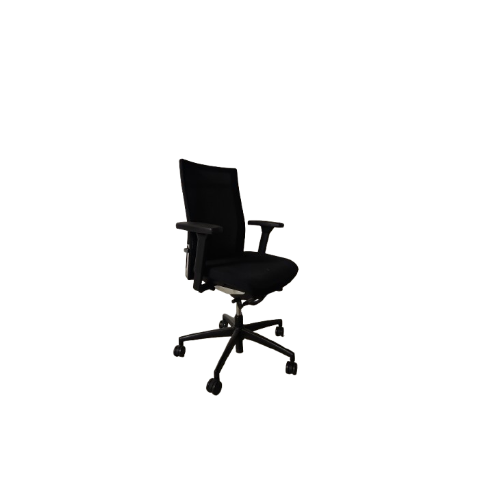 Fauteuil de bureau avec roulettes et rotation de l'assise