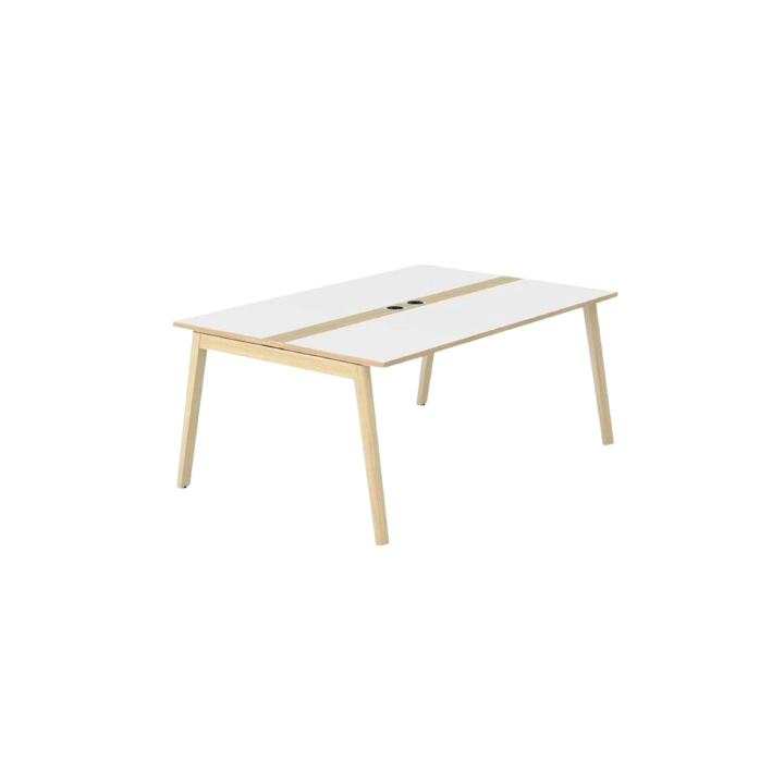 Table de réunion rectangulaire Nova Wood