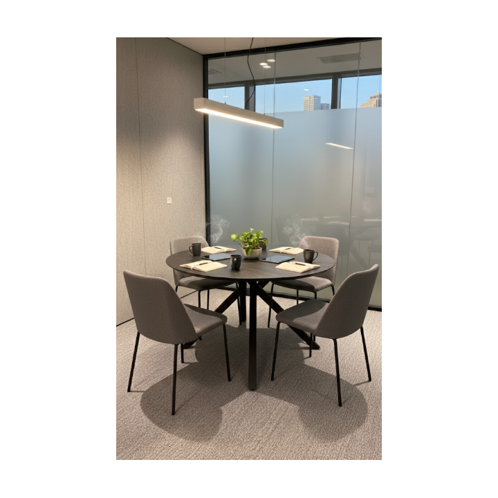 Table de réunion 120x120 cm