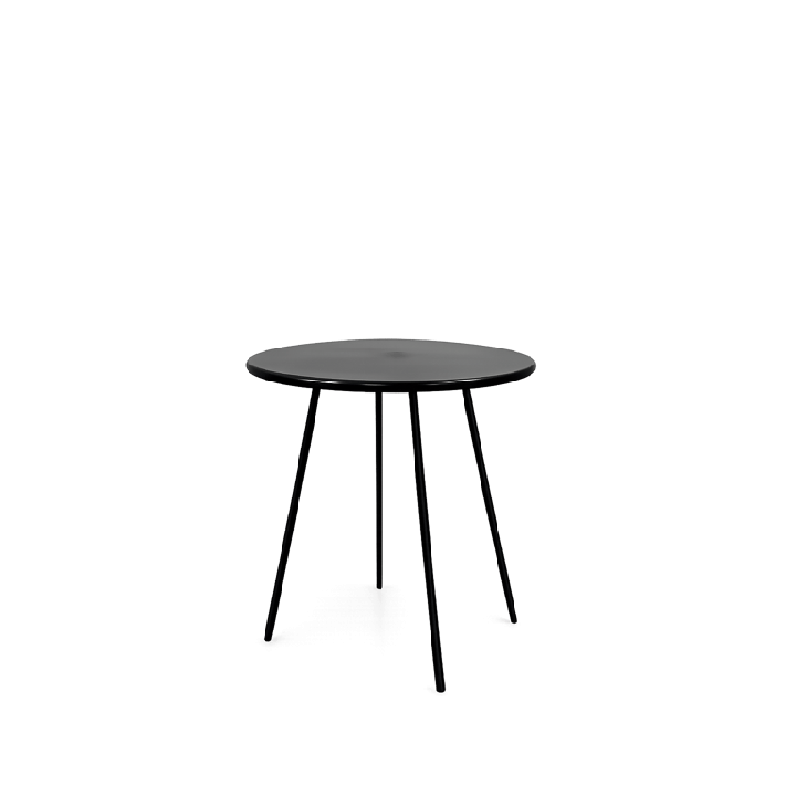 Table d'extérieur Ronde en Métal