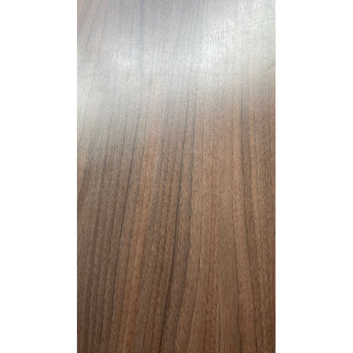 Table haute rectangulaire en bois mélaminé