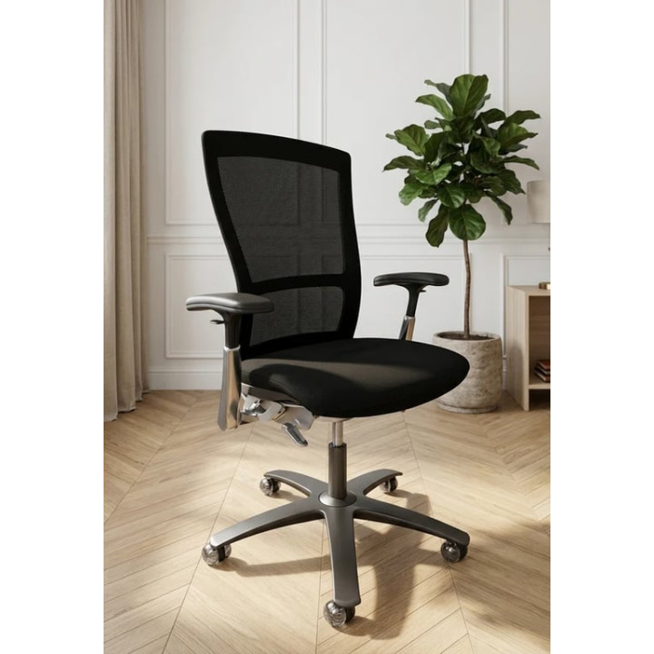 Fauteuil de bureau Knoll Life Noir