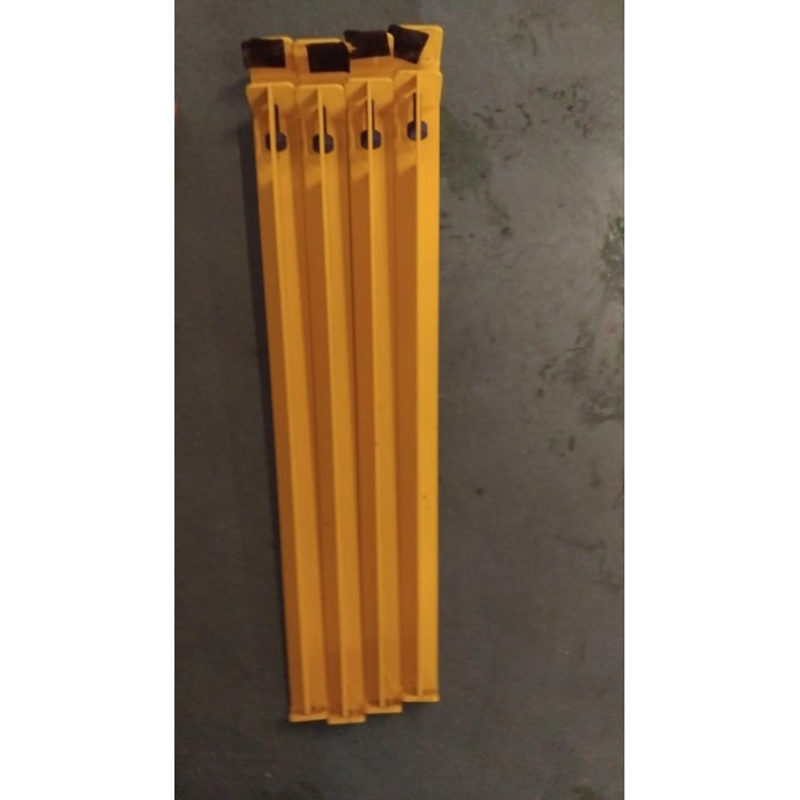 Lot de 4 pieds TIPTOE jaunes