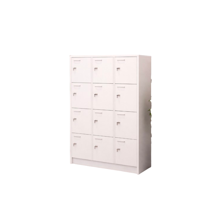 Casier de rangement avec fermeture à clé