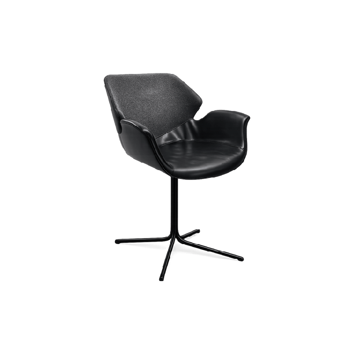 Chaise de réunion Zuiver avec accoudoirs