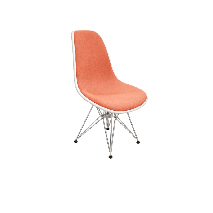 Chaise de réunion Vitra en tissu Froly