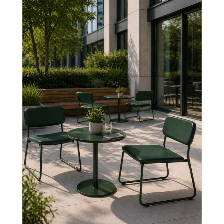 Chaise Soft Edge 50 par Hay - Métal Tom Thumb