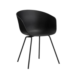 Fauteuil Hay - Chaise AAC26 pieds noirs