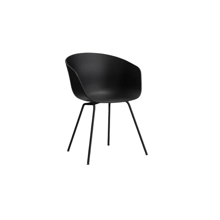 Fauteuil Hay - Chaise AAC26 pieds noirs