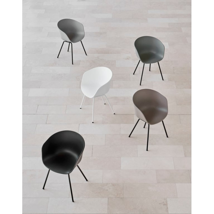 Fauteuil Hay - Chaise AAC26 pieds noirs