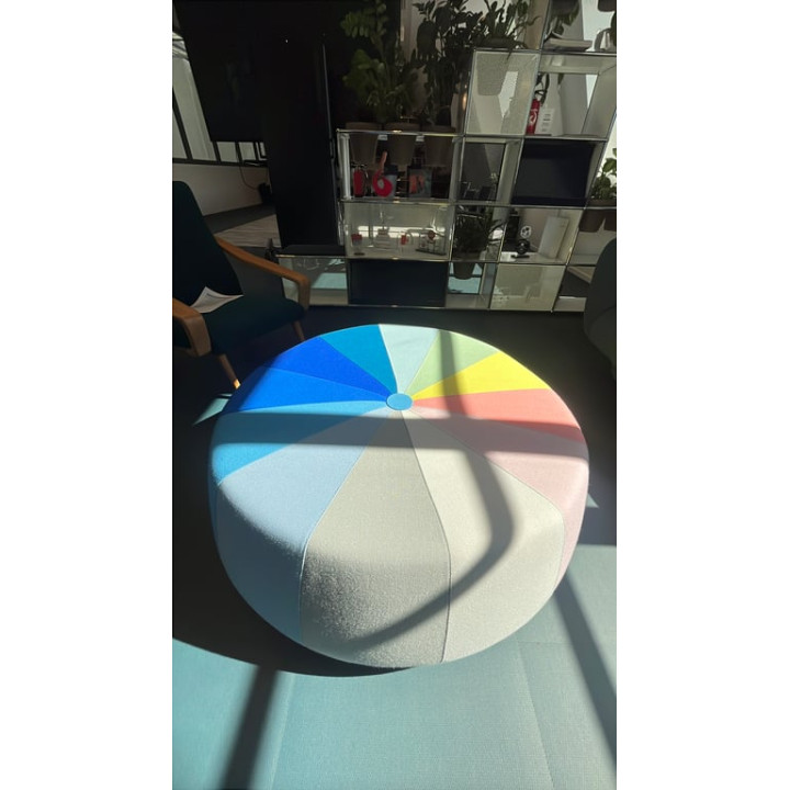 Table basse ronde en tissu - LBC / La Cividina