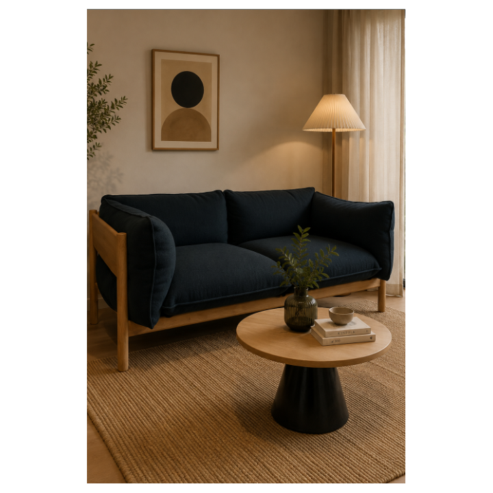 Canapé Hay Albour Eco 2 places - rectangulaire avec accoudoirs