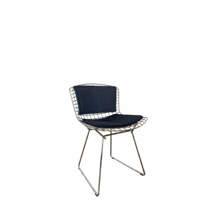 Chaise design Knoll Bertoia Chromé
