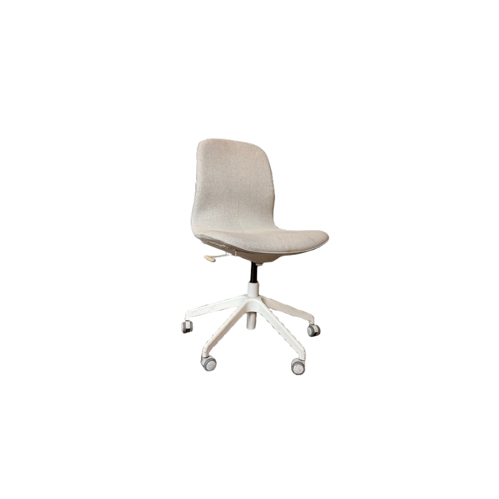 Chaise de réunion avec roulettes et rotation de l'assise