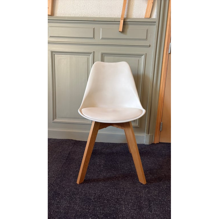Chaise de réunion Ice sans roulettes ni accoudoirs