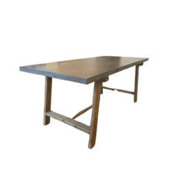 Table de réunion rectangulaire en bois