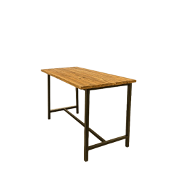 Table haute rectangulaire