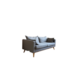 Canapé rectangulaire avec accoudoirs