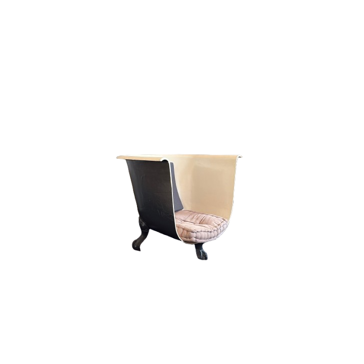 Fauteuil en Fonte avec Accoudoirs