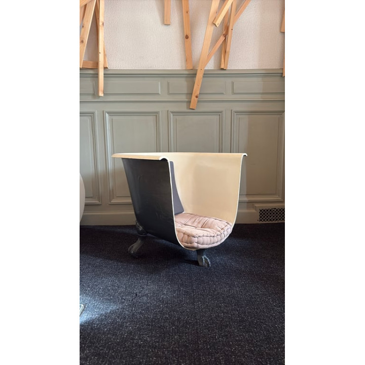Fauteuil en Fonte avec Accoudoirs