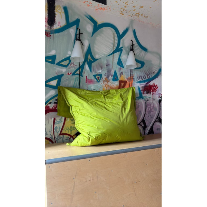 Pouf en tissu Chelsea Cucumber